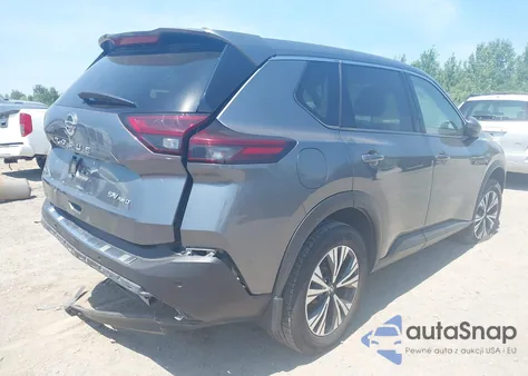 2021 Nissan Rogue Sv Intelligent Awd из США, поврежденный, VIN 5N1AT3BB3MC748821